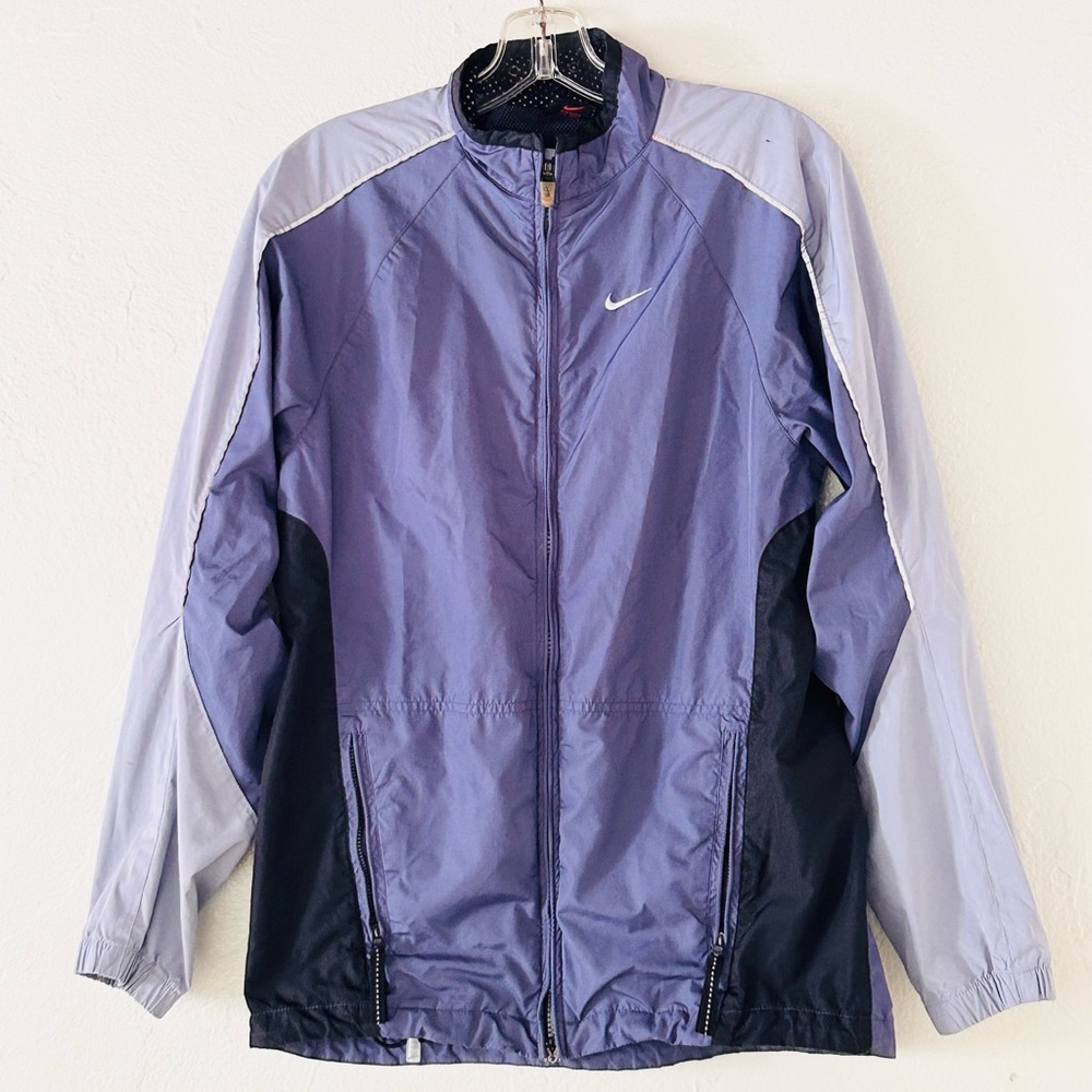 Nike Golf Mauve & Gray Waterproof Windbreaker Jacket Medium